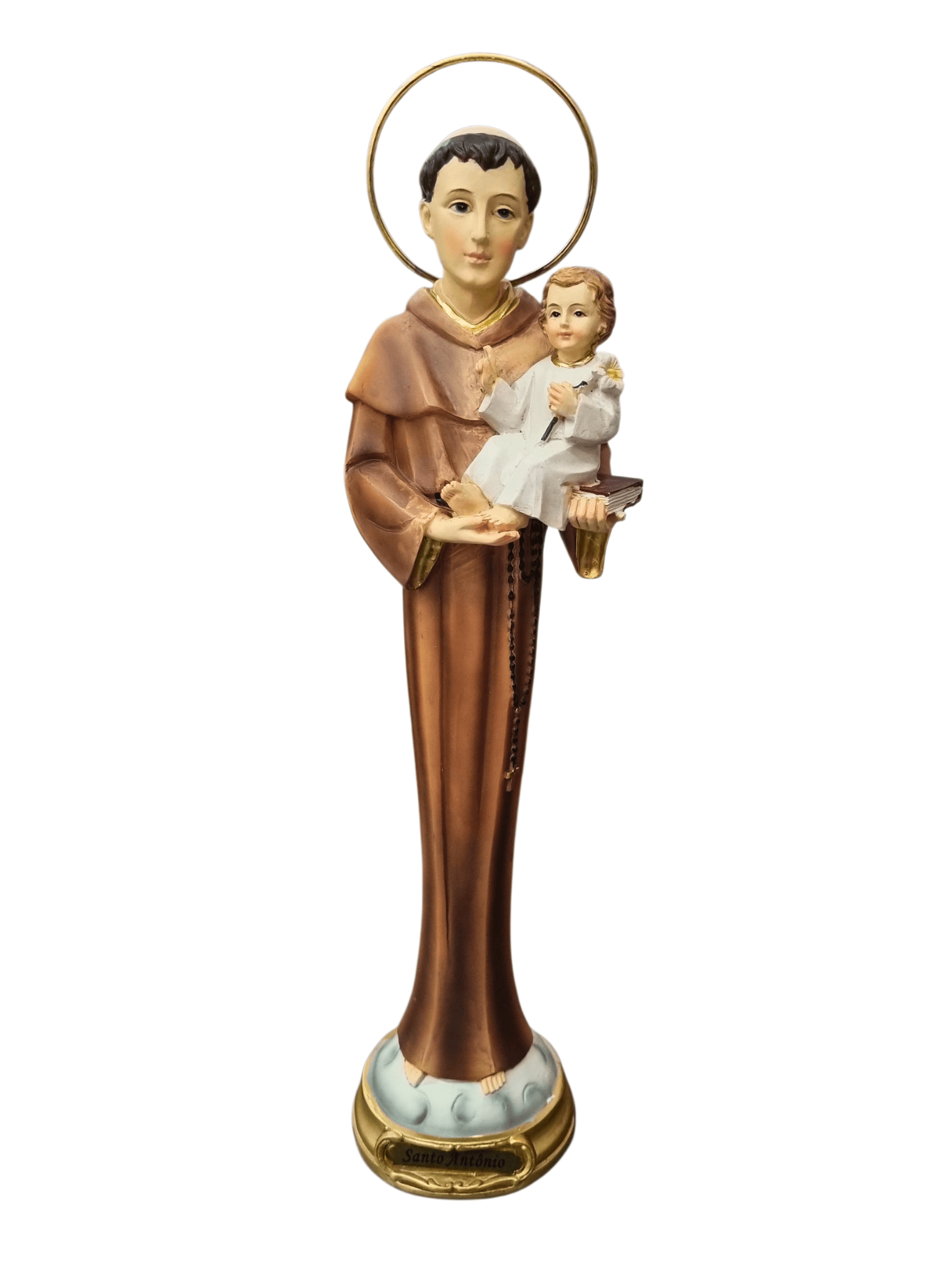 Imagem de Santo Antônio em Resina 30 cm-TerraCotta Arte Sacra