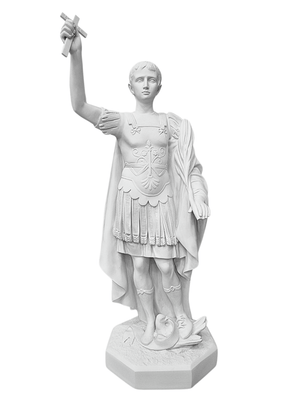 Imagem de Santo Expedito em Pó de Mármore 60 cm-TerraCotta Arte Sacra