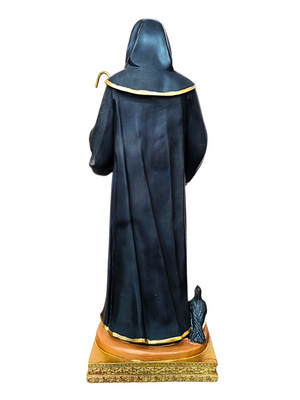 Imagem de São Bento em Resina 40 cm-TerraCotta Arte Sacra