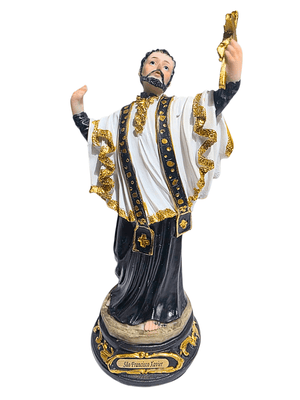 Imagem de São Francisco Xavier em Resina 20 cm-TerraCotta Arte Sacra