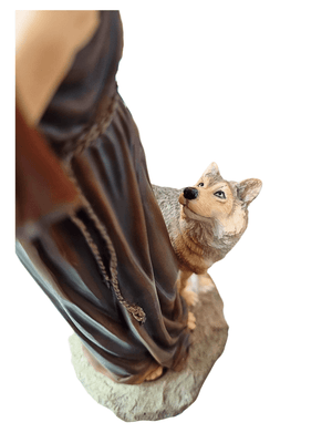 Imagem de São Francisco em Resina 30 cm-TerraCotta Arte Sacra