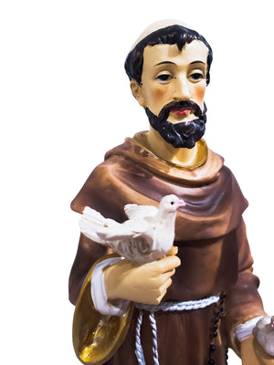 Imagem de São Francisco em Resina 30 cm-TerraCotta Arte Sacra
