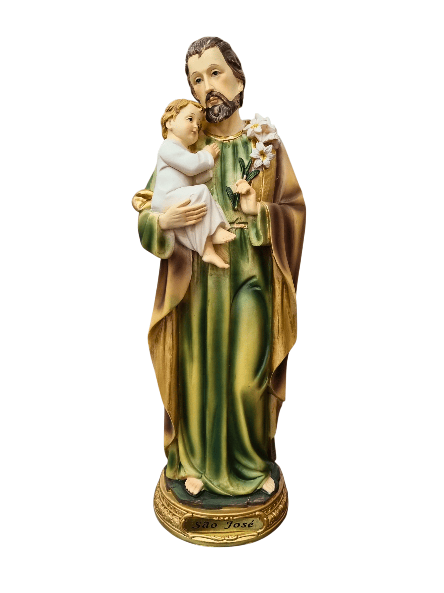 Imagem de São José em Resina 30 cm-TerraCotta Arte Sacra