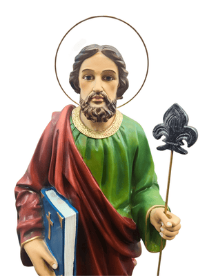 Imagem de São Judas 60 cm em Pó de Mármore-TerraCotta Arte Sacra