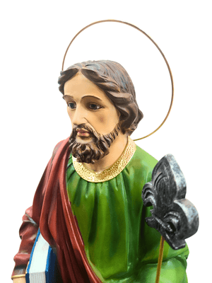 Imagem de São Judas 60 cm em Pó de Mármore-TerraCotta Arte Sacra