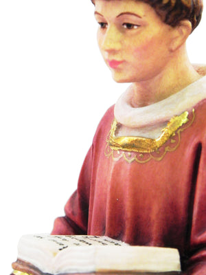 Imagem de São Lourenço de Madeira Italiana 20 cm-TerraCotta Arte Sacra