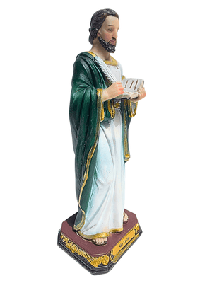 Imagem de São Lucas em Resina 20 cm-TerraCotta Arte Sacra