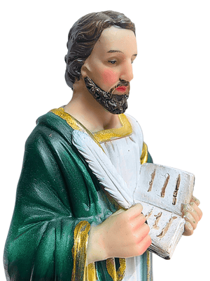 Imagem de São Lucas em Resina 20 cm-TerraCotta Arte Sacra