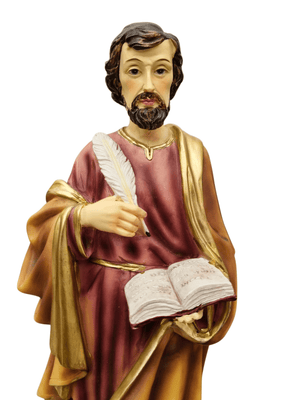 Imagem de São Lucas em Resina 30 cm-TerraCotta Arte Sacra