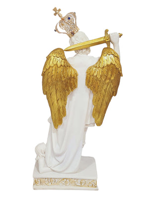 Imagem de São Miguel Arcanjo do Monte Gargano em Resina 30 cm-TerraCotta Arte Sacra