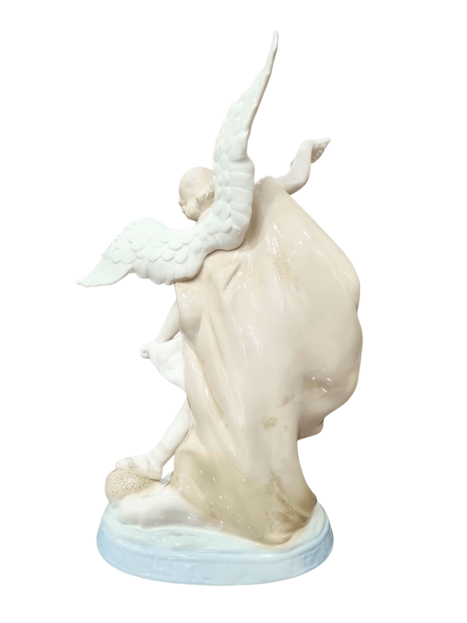 Imagem de São Miguel em Porcelana 32 cm-TerraCotta Arte Sacra