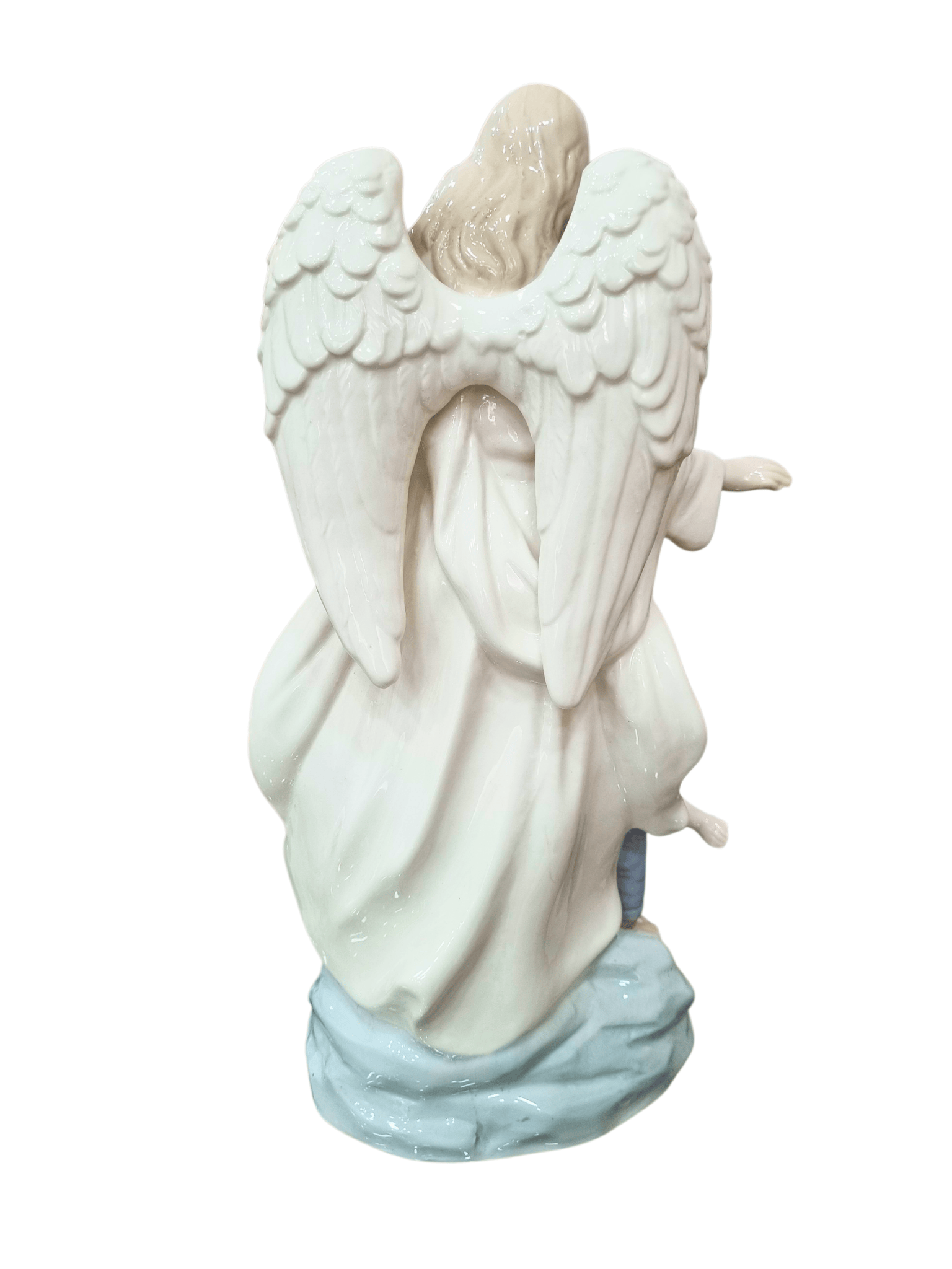 Imagem do Anjo da Guarda em Porcelana 30 cm-TerraCotta Arte Sacra