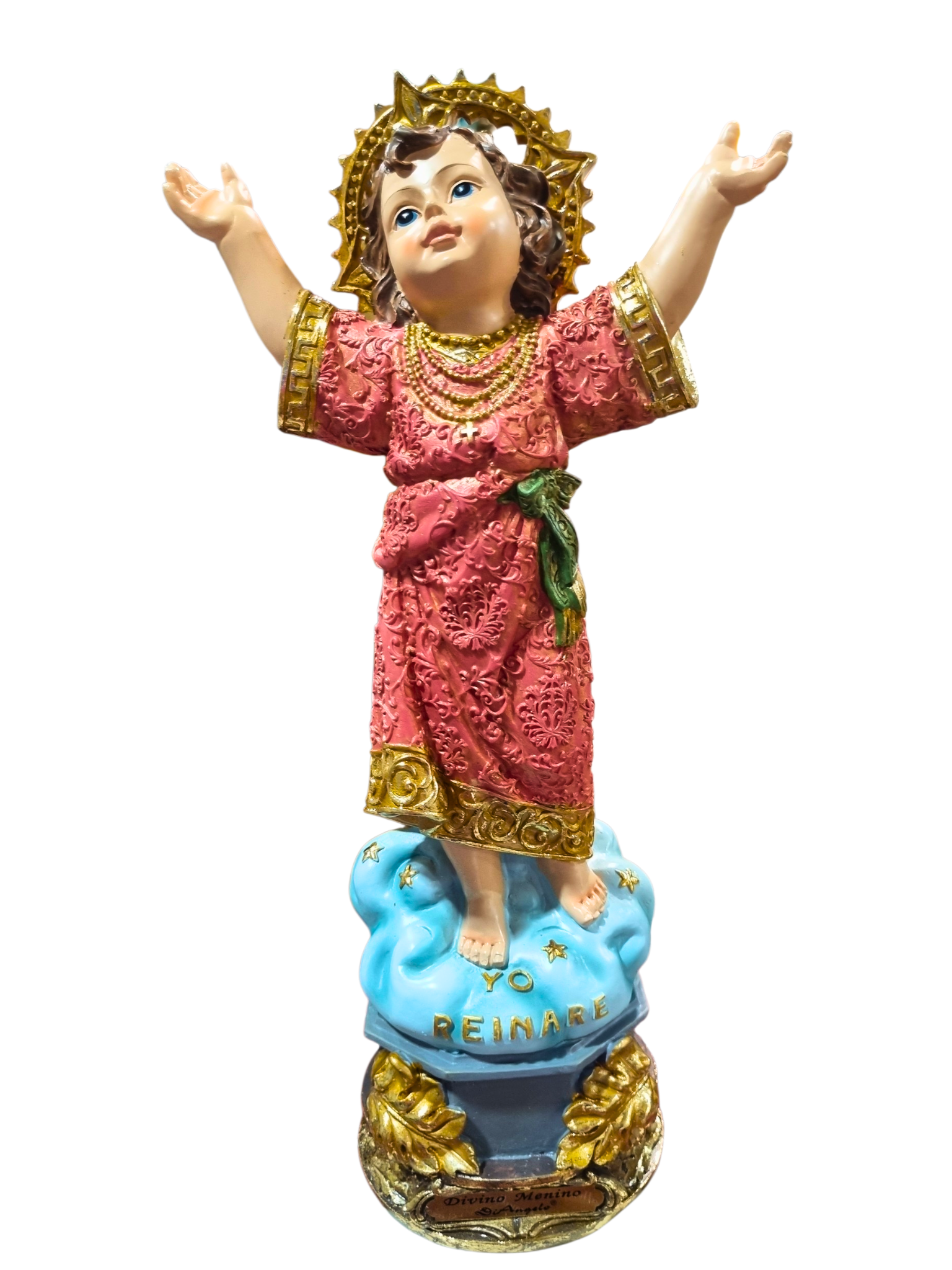Imagem do Divino Menino em Resina 30 cm-TerraCotta Arte Sacra