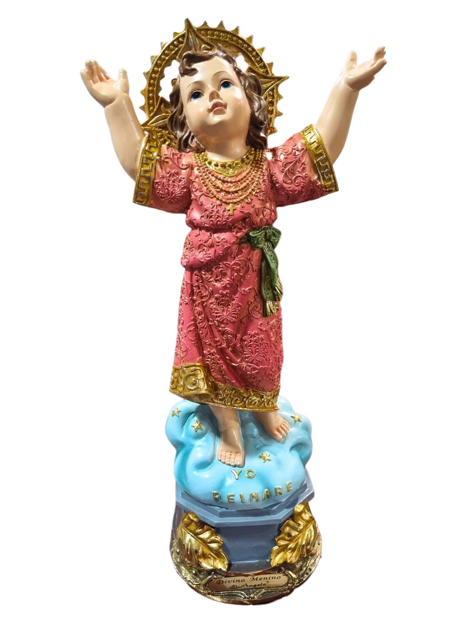 Imagem do Divino Menino em Resina 40 cm-TerraCotta Arte Sacra