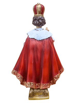 Imagem do Menino Jesus de Praga em Pó de Mármore 20 cm-TerraCotta Arte Sacra