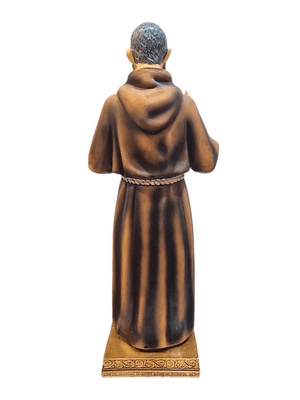 Imagem do Padre Pio em Resina 30 cm-TerraCotta Arte Sacra