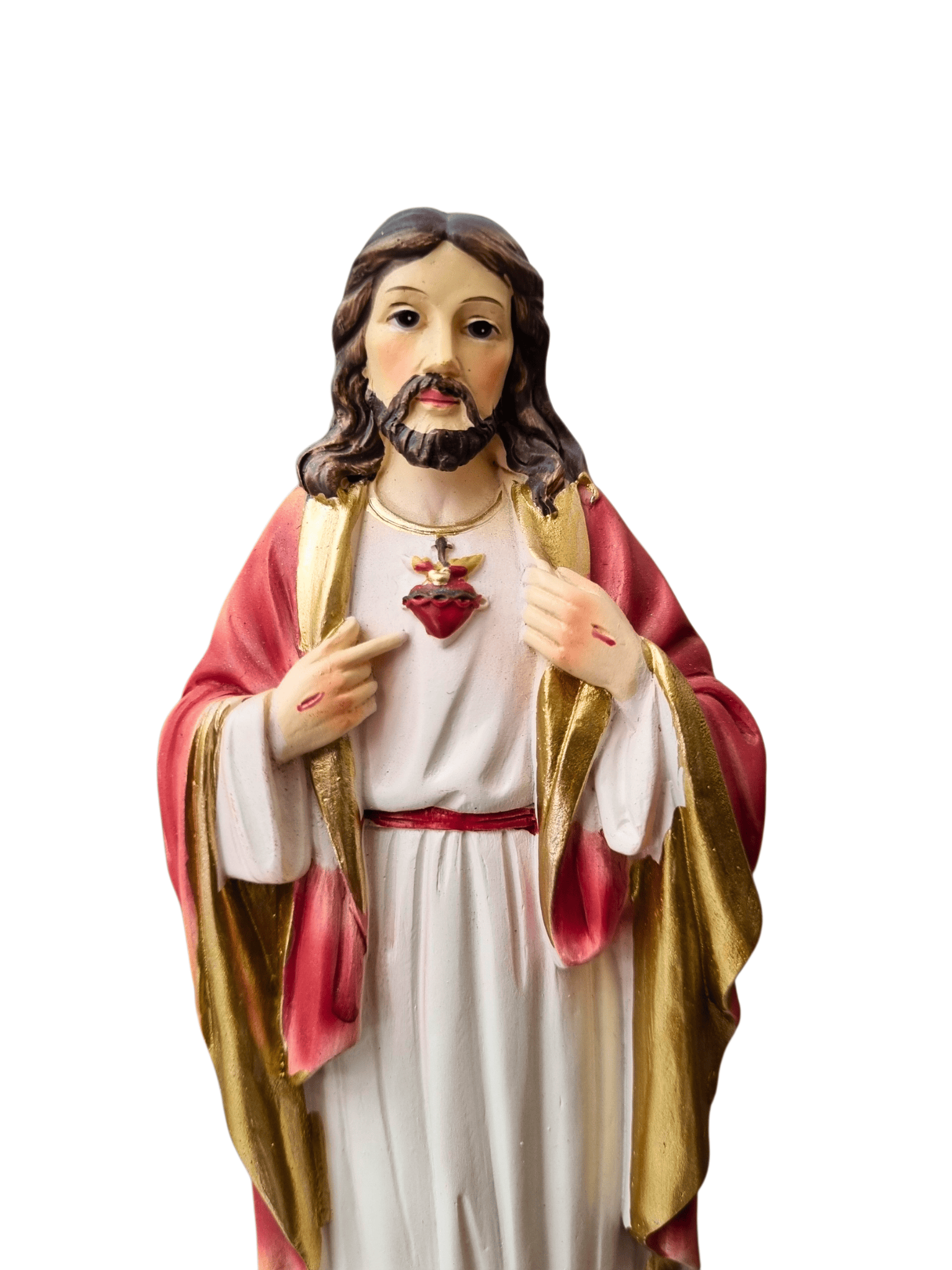 Imagem do Sagrado Coração de Jesus em Resina 20 cm-TerraCotta Arte Sacra