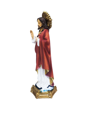 Imagem do Sagrado Coração de Jesus em Resina 30 cm-TerraCotta Arte Sacra