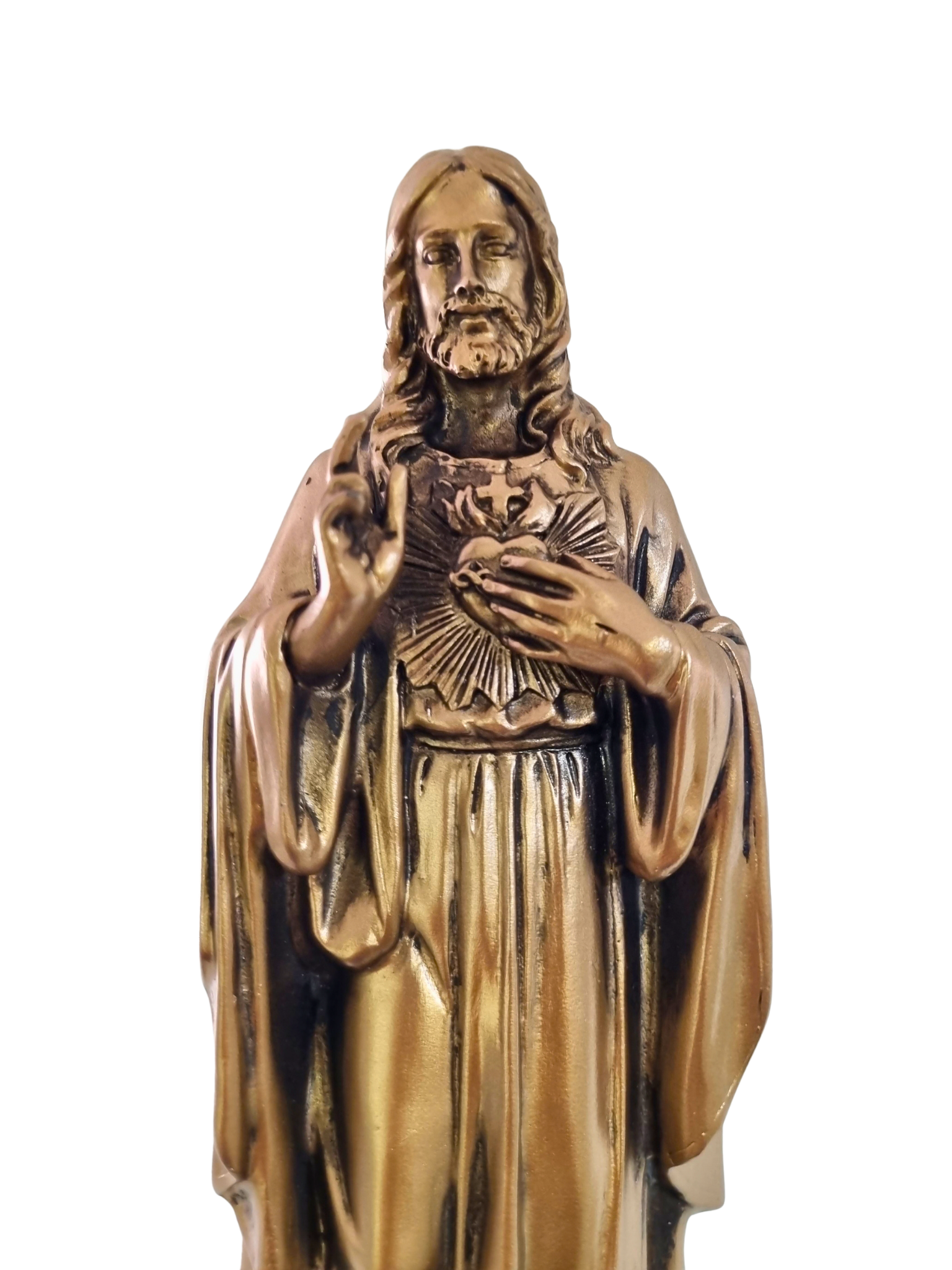Imagem do Sagrado Coração de Jesus em Resina 30 cm-TerraCotta Arte Sacra