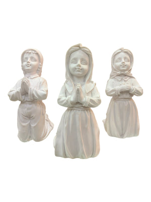 Imagens dos Três Pastorinhos de Fátima-TerraCotta Arte Sacra