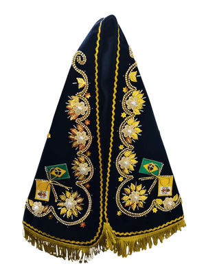 Manto para Imagem de Nossa Senhora Aparecida Divino Espírito Santo 38 cm-TerraCotta Arte Sacra