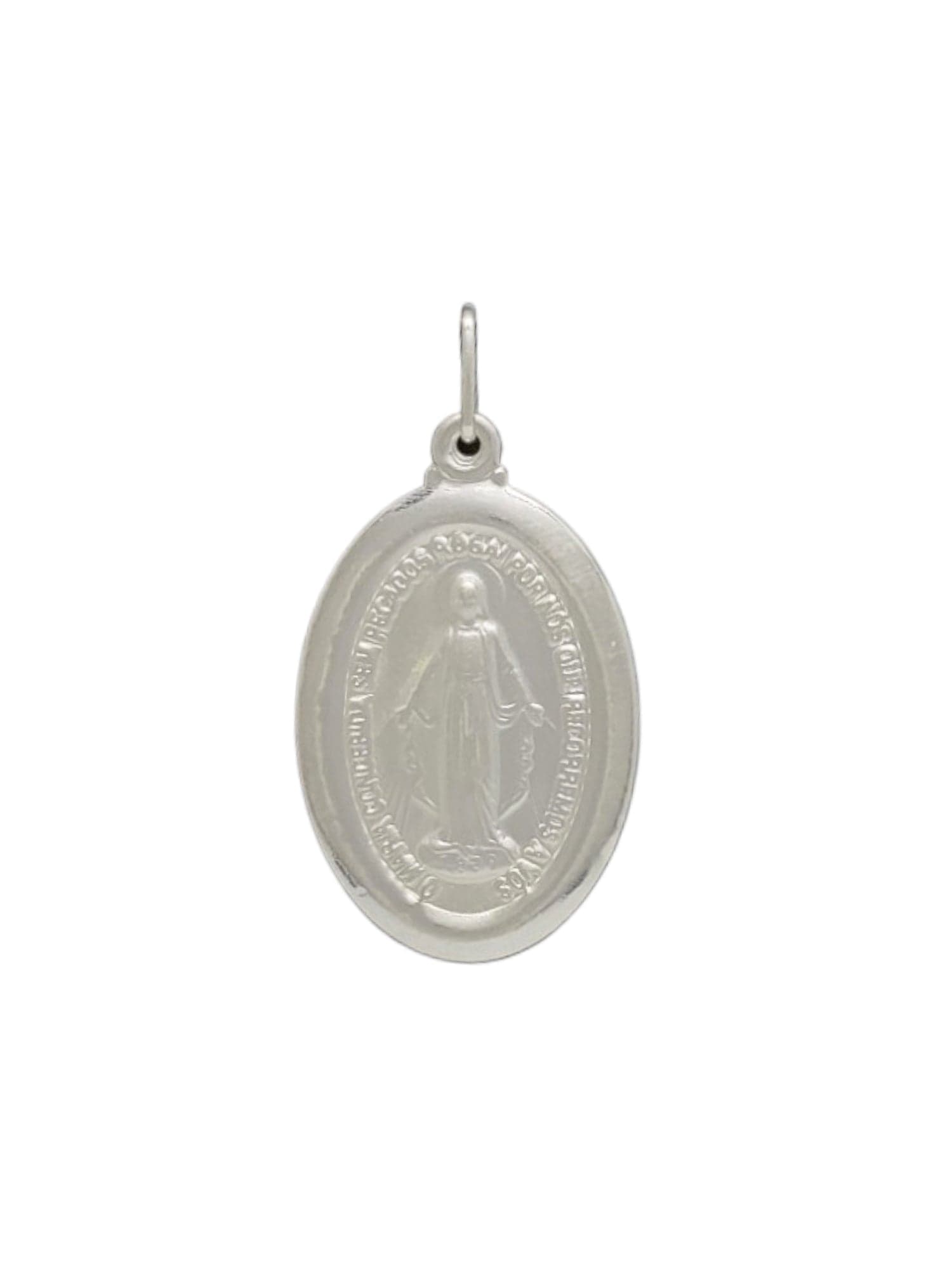 Medalha Milagrosa de Nossa Senhora das Graças em Prata de Lei 925-TerraCotta Arte Sacra