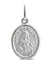 Medalha de Santa Terezinha em Prata 925-TerraCotta Arte Sacra