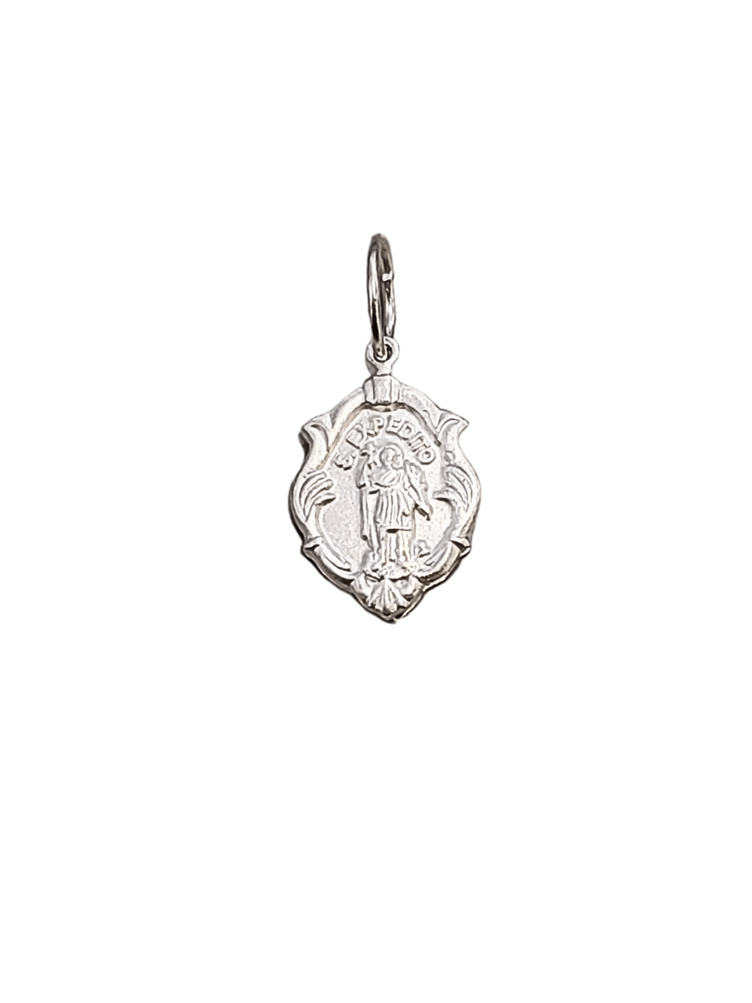 Medalha de Santo Expedito em Prata de Lei 925-TerraCotta Arte Sacra