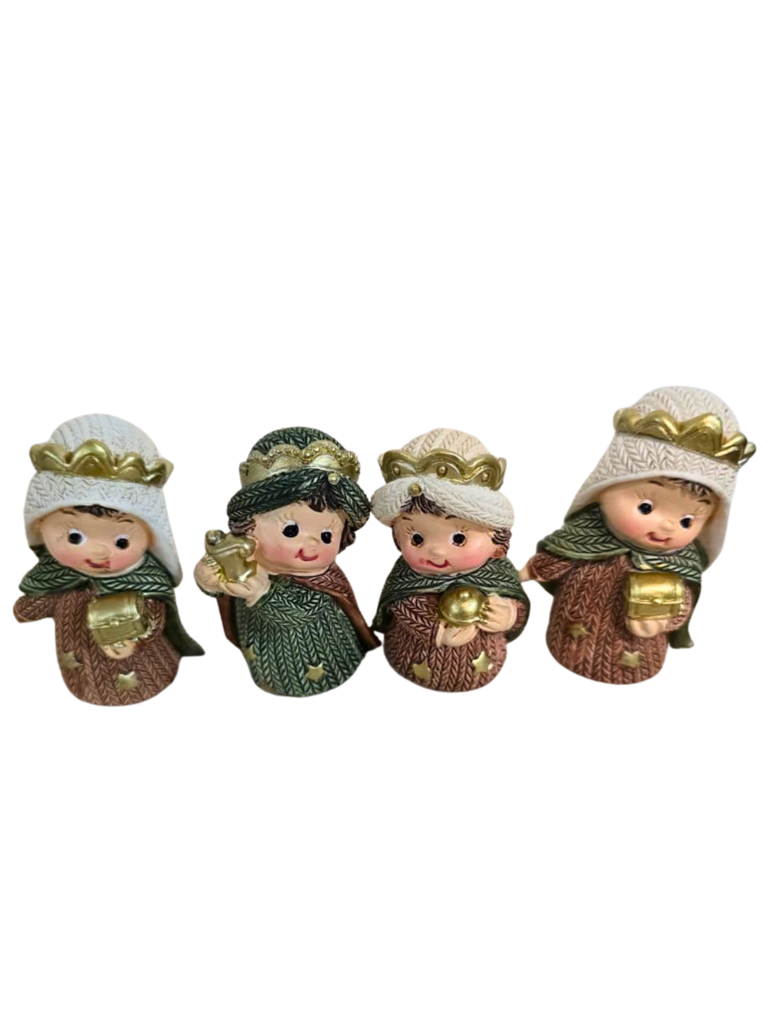 Mini Presépio em Resina 10 peças 6 cm-TerraCotta Arte Sacra
