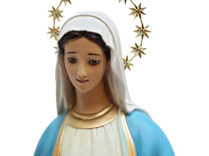 Nossa Senhora das Graças de Pó de Mármore 65 cm-TerraCotta Arte Sacra