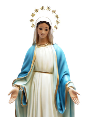 Nossa Senhora das Graças de Pó de Mármore 65 cm-TerraCotta Arte Sacra