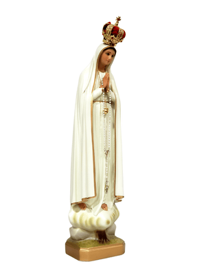 Nossa Senhora de Fátima de Pó de Mármore 43-TerraCotta Arte Sacra