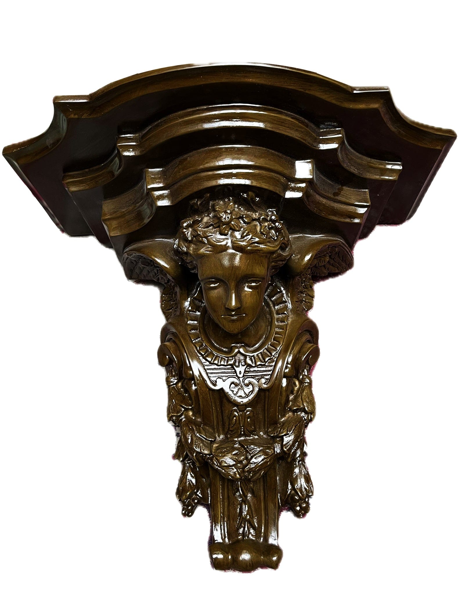Peanha de Anjo em Pó de Mármore 55 cm-TerraCotta Arte Sacra