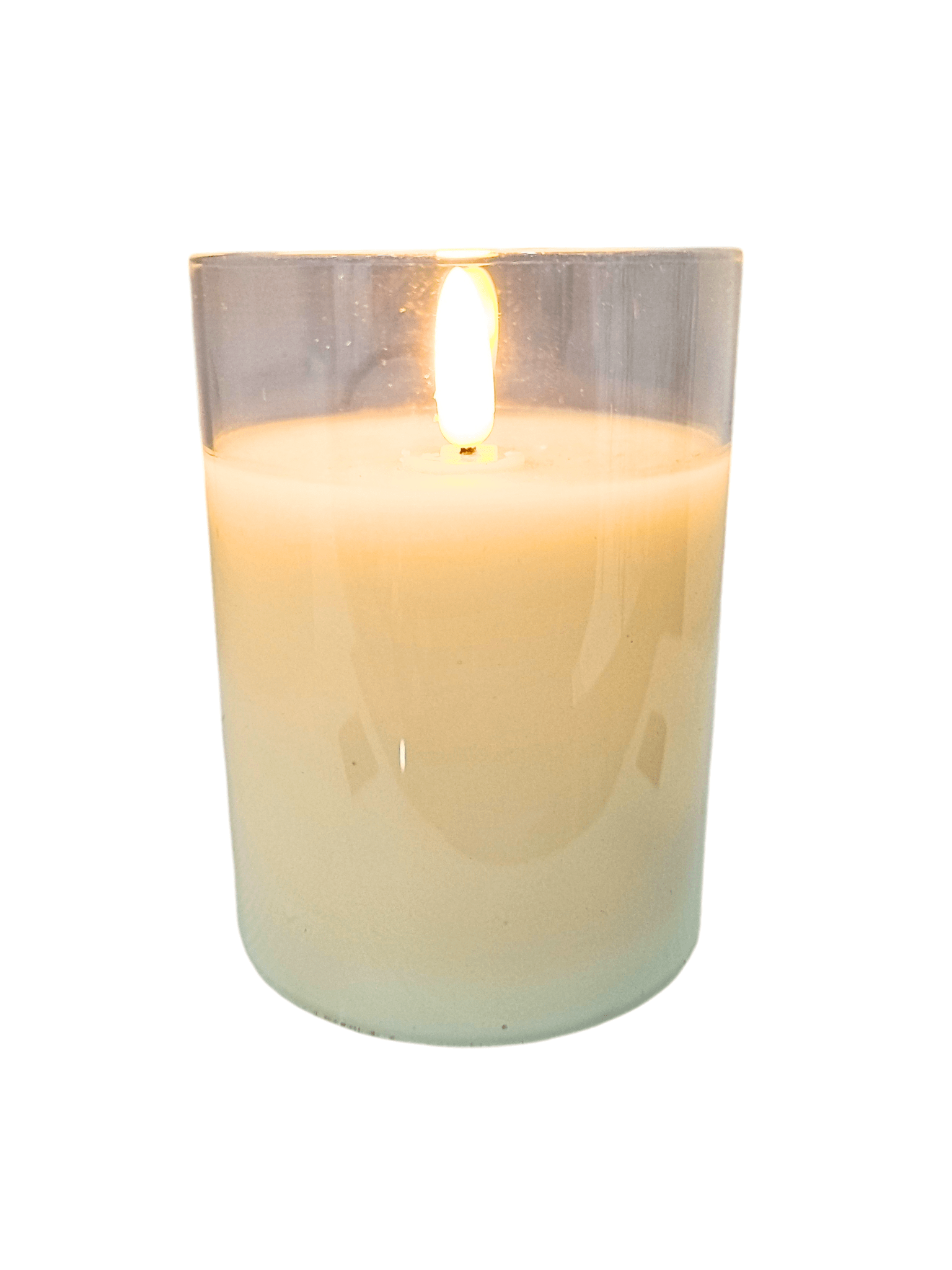 Porta Vela com Luz de Led Médio 10 cm-TerraCotta Arte Sacra