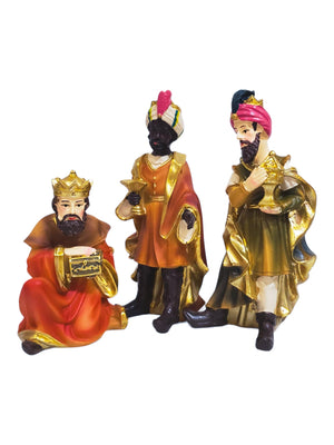 Presépio 10 Peças em Resina 12,5 cm-TerraCotta Arte Sacra