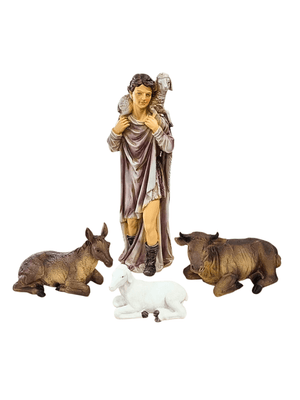 Presépio Completo com 11 peças e 45 cm-TerraCotta Arte Sacra