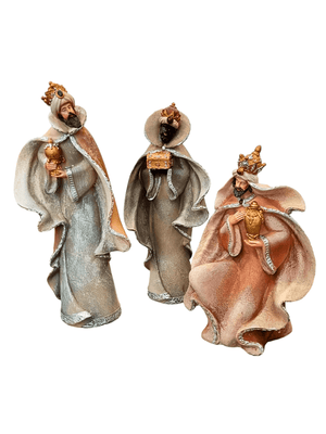 Presépio Marrom em Resina 8 Peças 30 cm-TerraCotta Arte Sacra