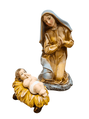 Presépio em Resina Colorido 11 Peças 30 cm-TerraCotta Arte Sacra