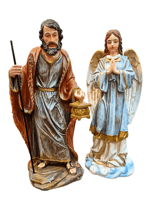 Presépio em Resina Colorido 11 Peças 30 cm-TerraCotta Arte Sacra