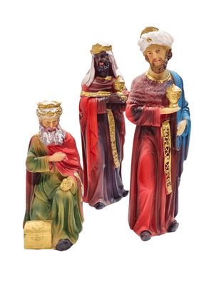 Presépio em Resina Colorido 13 cm-TerraCotta Arte Sacra