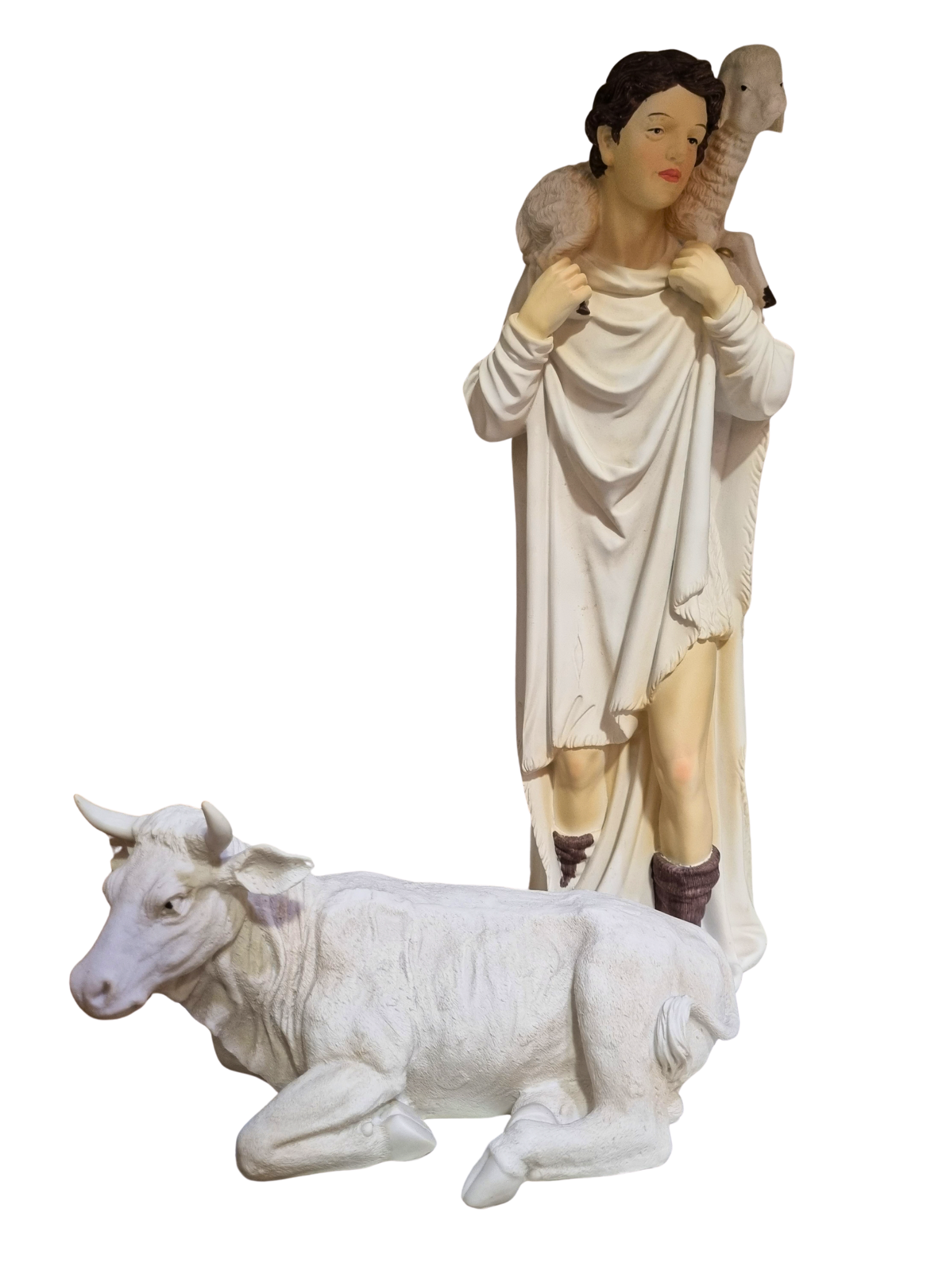 Presépio em Resina Marfim 45 cm 11 peças-TerraCotta Arte Sacra