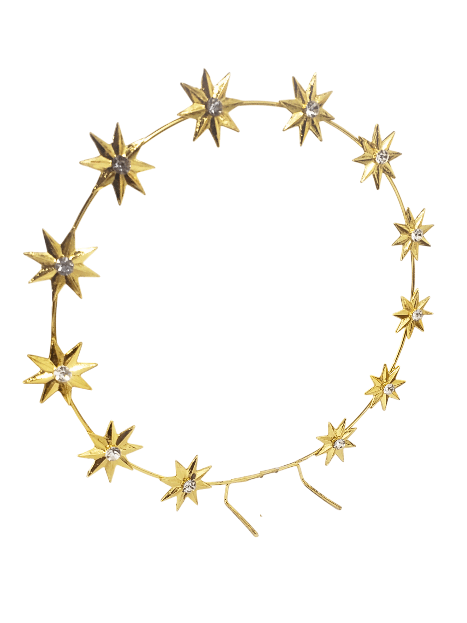 Resplendor com 12 Estrelas para Imagem entre 60 à 90 cm-TerraCotta Arte Sacra