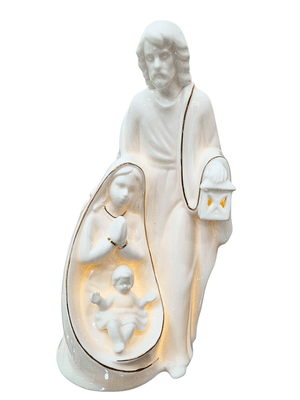 Sagrada Família de Porcelana 25 cm-TerraCotta Arte Sacra