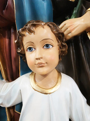 Sagrada Família em Pó de Mármore 60 cm-TerraCotta Arte Sacra