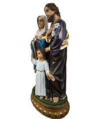 Sagrada Família em Pó de Mármore 60 cm-TerraCotta Arte Sacra