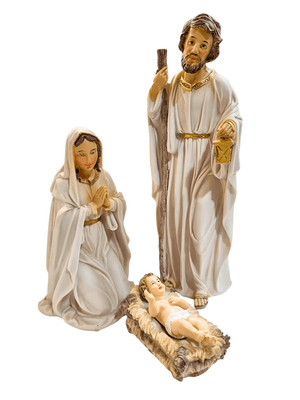 Sagrada Família em Resina 30 cm-TerraCotta Arte Sacra