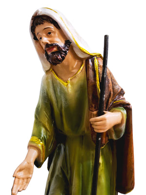 Sagrada Família em Resina com Ovelhas-TerraCotta Arte Sacra