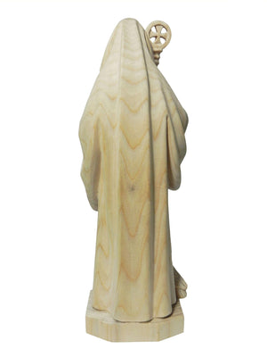 Imagem São Bento de Madeira Natural 30 cm-TerraCotta Arte Sacra