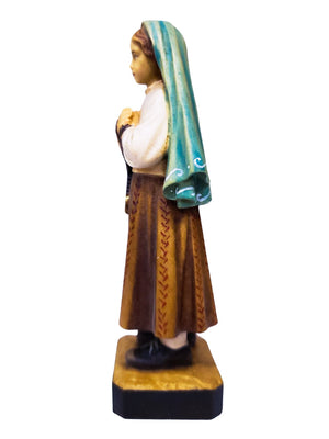 Imagem de Madeira Italiana Os 3 Pastorinhos 12 cm-TerraCotta Arte Sacra
