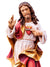 Imagem de Madeira Italiana Sagrado Coração de Jesus 30 cm-TerraCotta Arte Sacra